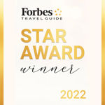 Logo Forbes Travel Guide Star Award winner 2022